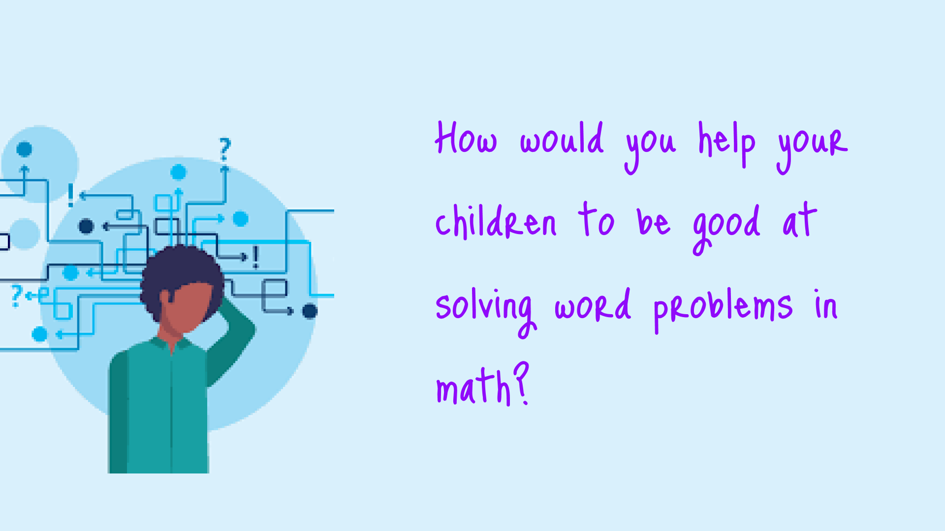 how would you help your children to be good at problem solving